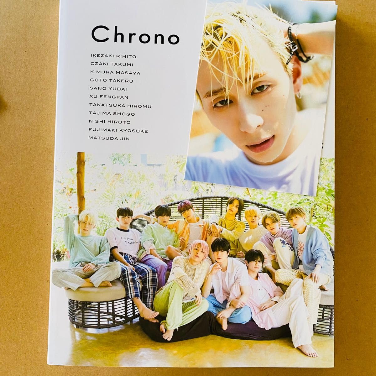 Amazon.co.jp: INI 1st写真集『Chrono』FC限定版 西洸人 ポストカード